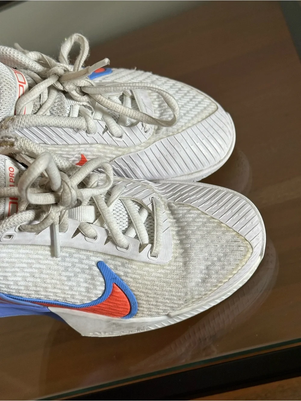 2024 Nike Wmns Court Air Zoom Vapor Pro 2 'White/Royal Pulse/Light Wild Mango'